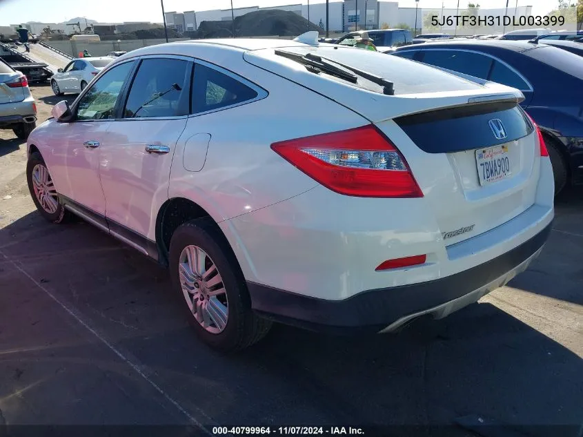 2013 Honda Crosstour Ex VIN: 5J6TF3H31DL003399 Lot: 40799964