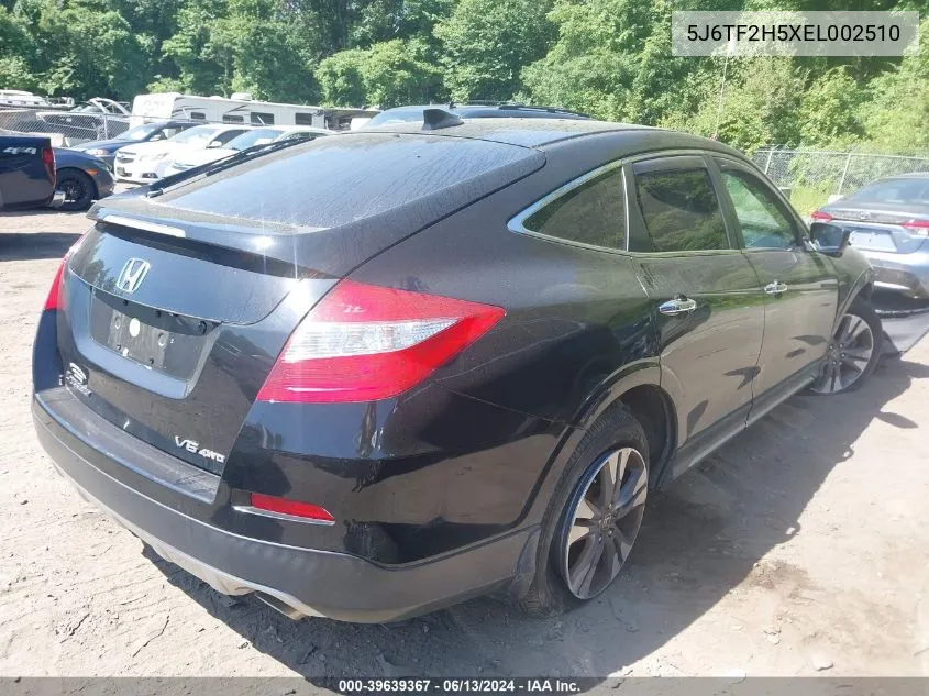 5J6TF2H5XEL002510 2014 Honda Crosstour Ex-L V6