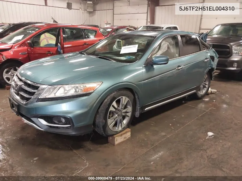 5J6TF2H51EL004310 2014 Honda Crosstour Ex-L V6