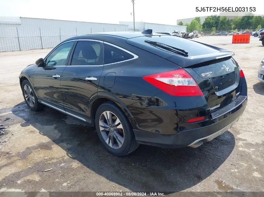 5J6TF2H56EL003153 2014 Honda Crosstour Ex-L V6