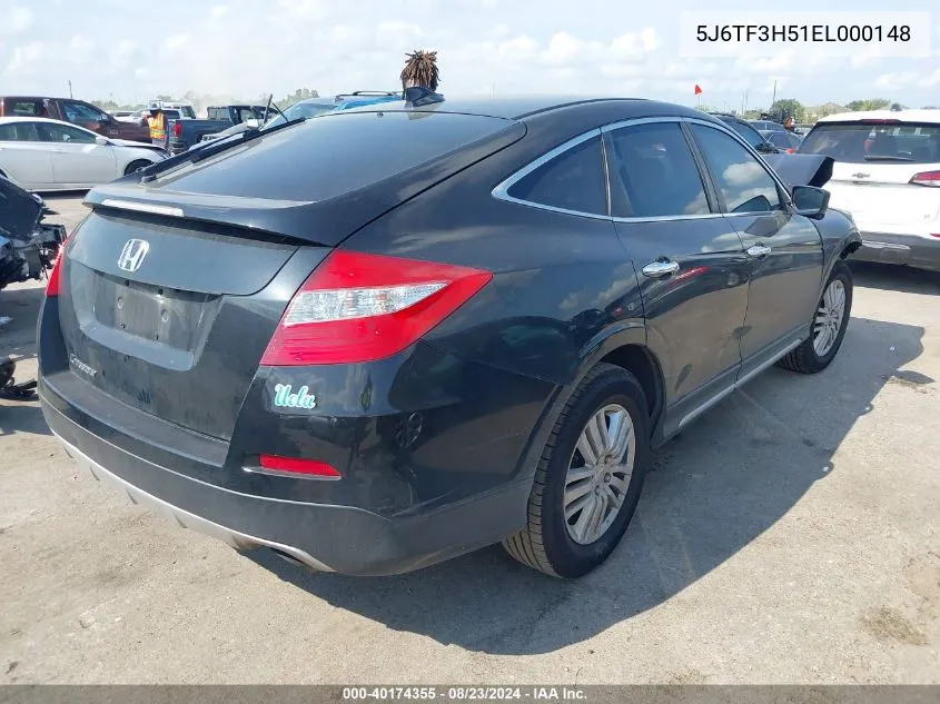 5J6TF3H51EL000148 2014 Honda Crosstour Ex-L