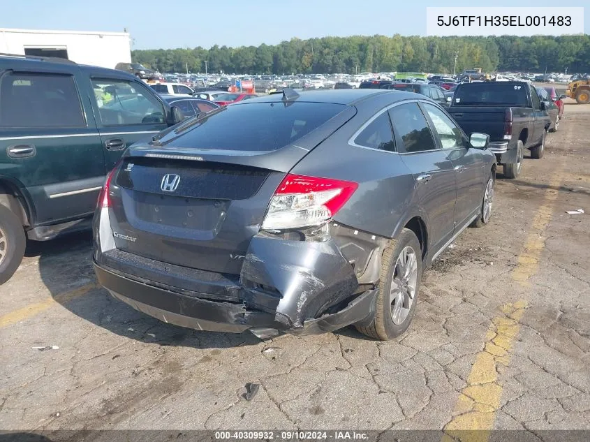 2014 Honda Crosstour Ex VIN: 5J6TF1H35EL001483 Lot: 40309932