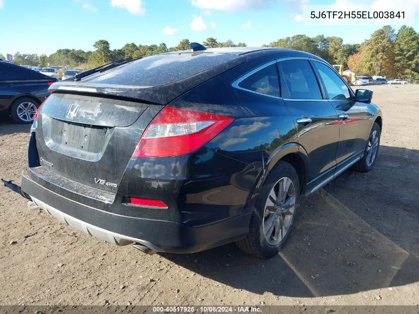 2014 Honda Crosstour Exl VIN: 5J6TF2H55EL003841 Lot: 40517925