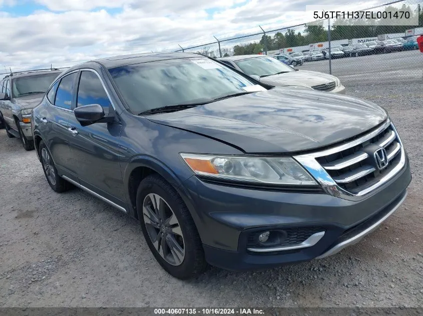 2014 Honda Crosstour Ex V6 VIN: 5J6TF1H37EL001470 Lot: 40607135