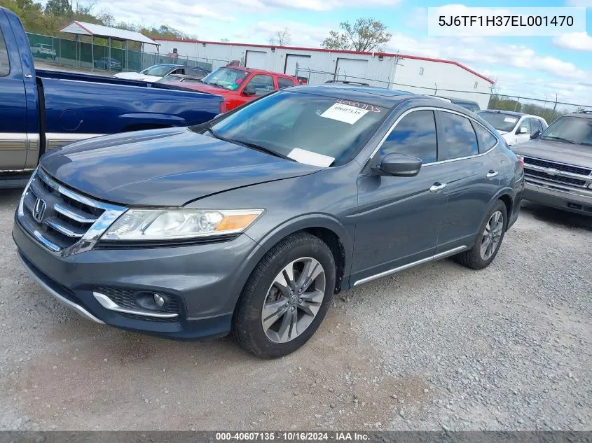 2014 Honda Crosstour Ex V6 VIN: 5J6TF1H37EL001470 Lot: 40607135