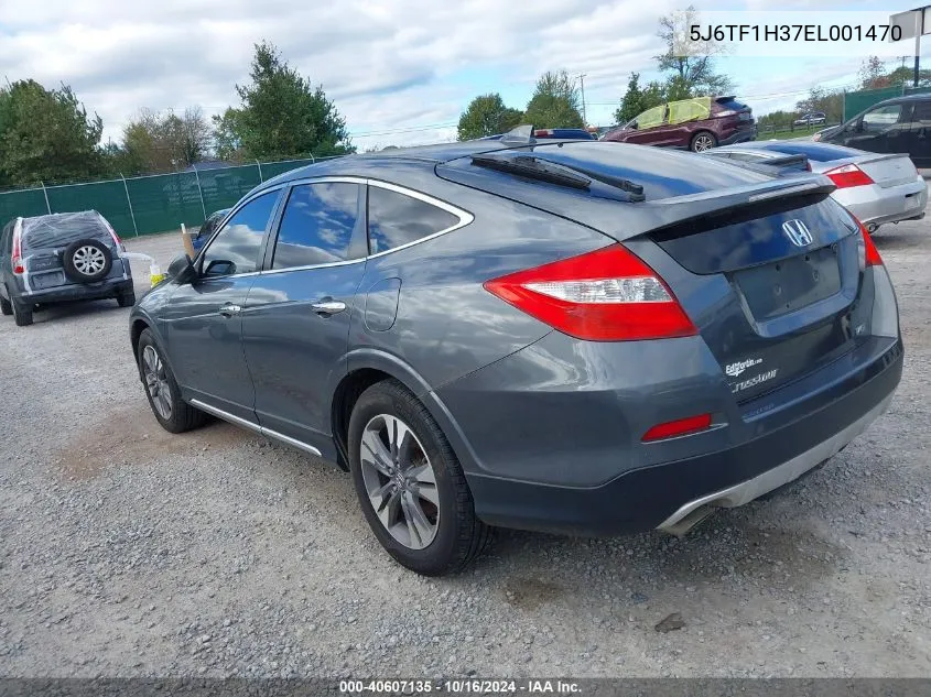 2014 Honda Crosstour Ex V6 VIN: 5J6TF1H37EL001470 Lot: 40607135