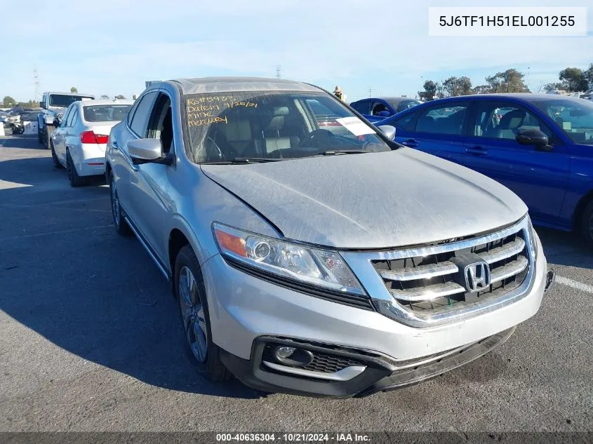 2014 Honda Crosstour Ex-L V6 VIN: 5J6TF1H51EL001255 Lot: 40636304