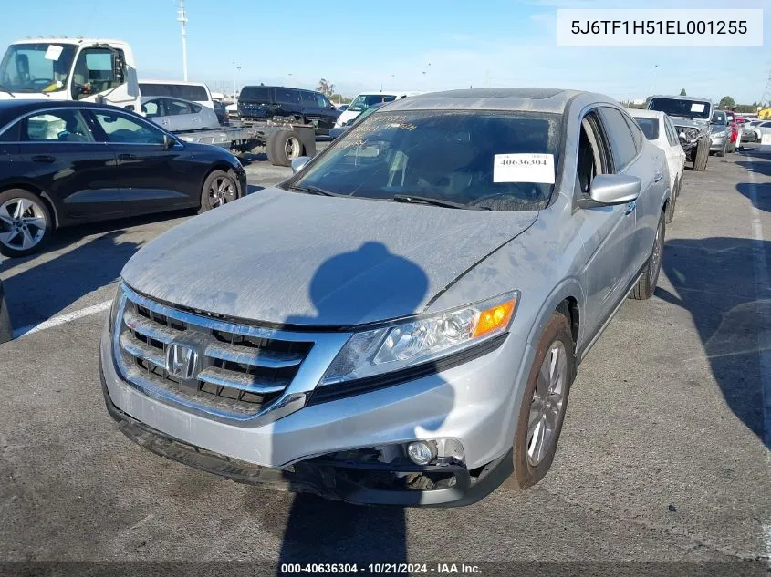 5J6TF1H51EL001255 2014 Honda Crosstour Ex-L V6