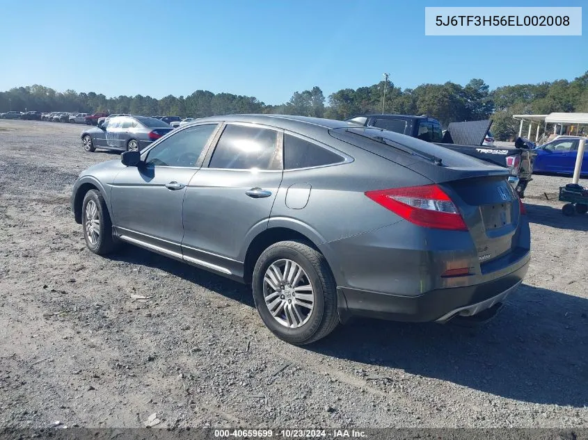 2014 Honda Crosstour Ex-L VIN: 5J6TF3H56EL002008 Lot: 40659699