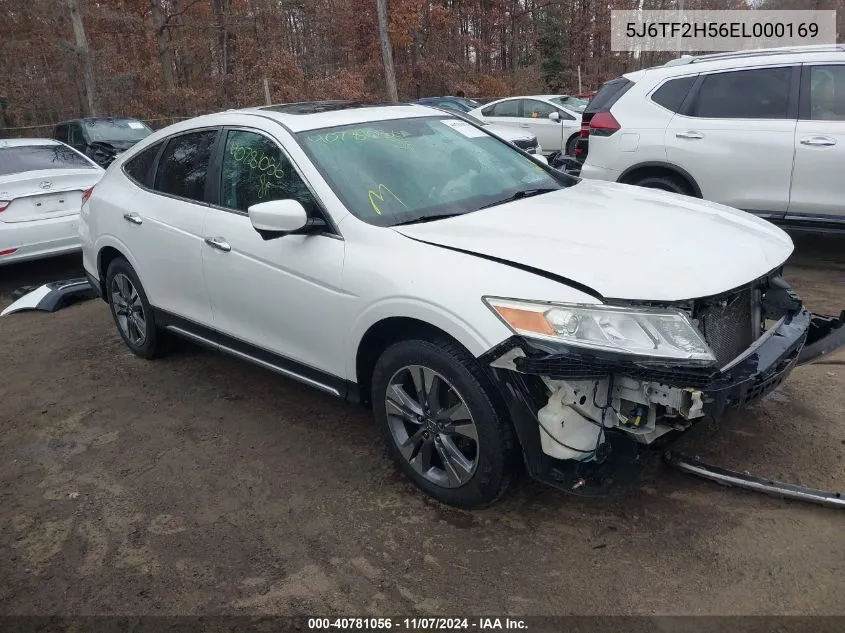 2014 Honda Crosstour Ex-L V6 VIN: 5J6TF2H56EL000169 Lot: 40781056