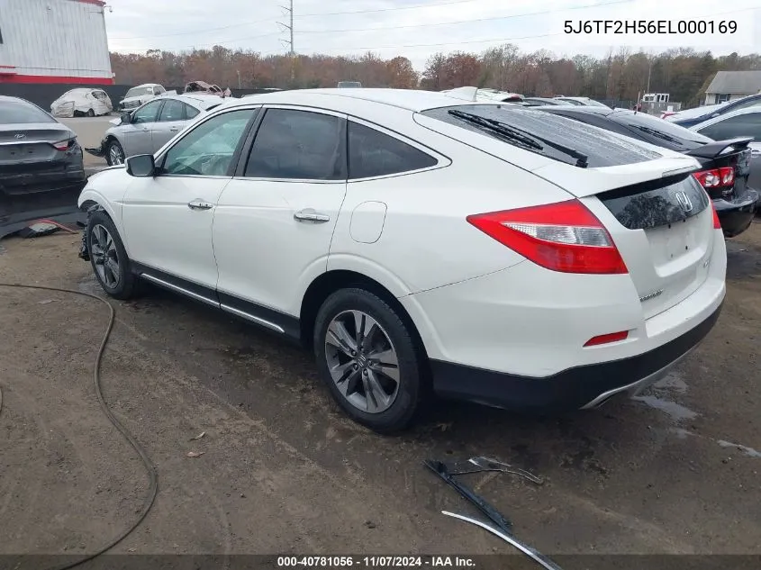 2014 Honda Crosstour Ex-L V6 VIN: 5J6TF2H56EL000169 Lot: 40781056