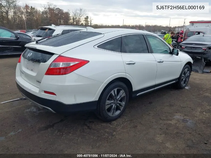 2014 Honda Crosstour Ex-L V6 VIN: 5J6TF2H56EL000169 Lot: 40781056