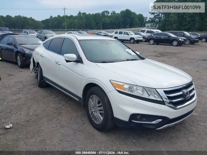 2015 Honda Crosstour Ex-L VIN: 5J6TF3H56FL001099 Lot: 39845064