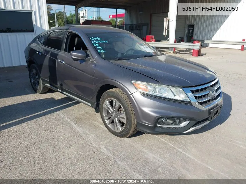 2015 Honda Crosstour Ex-L V6 VIN: 5J6TF1H54FL002059 Lot: 40482596