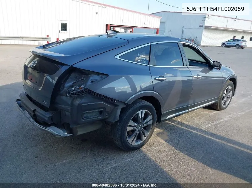 2015 Honda Crosstour Ex-L V6 VIN: 5J6TF1H54FL002059 Lot: 40482596