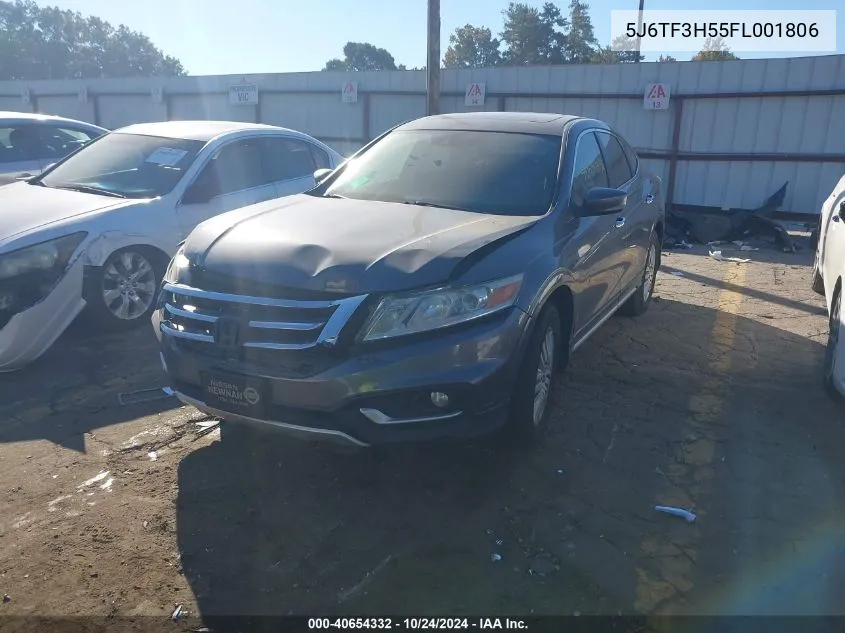 5J6TF3H55FL001806 2015 Honda Crosstour Exl