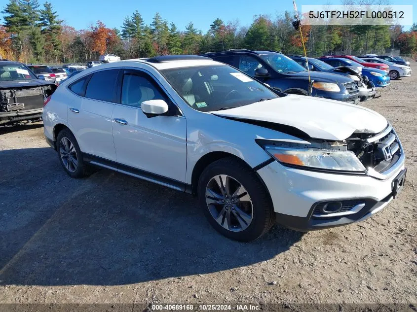 2015 Honda Crosstour Exl VIN: 5J6TF2H52FL000512 Lot: 40689168