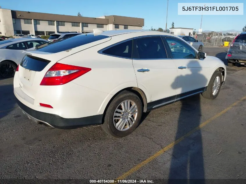 2015 Honda Crosstour Ex VIN: 5J6TF3H31FL001705 Lot: 40754300