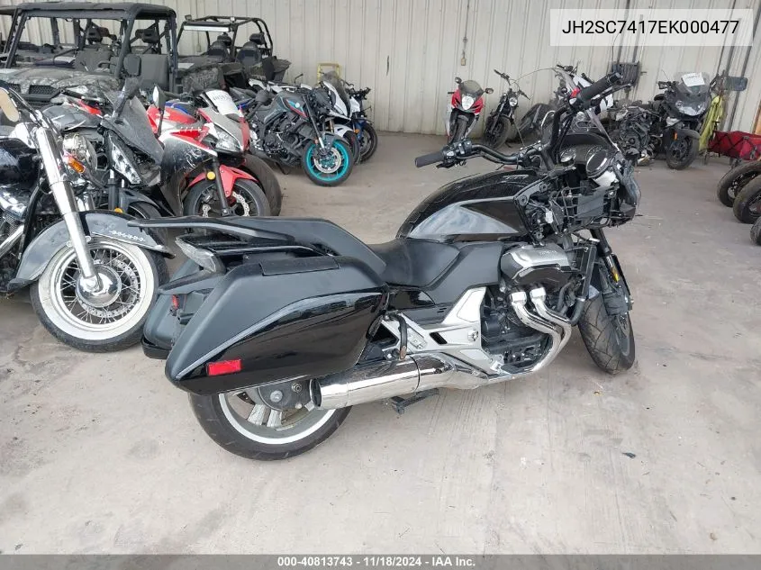 2014 Honda Ctx1300 VIN: JH2SC7417EK000477 Lot: 40813743