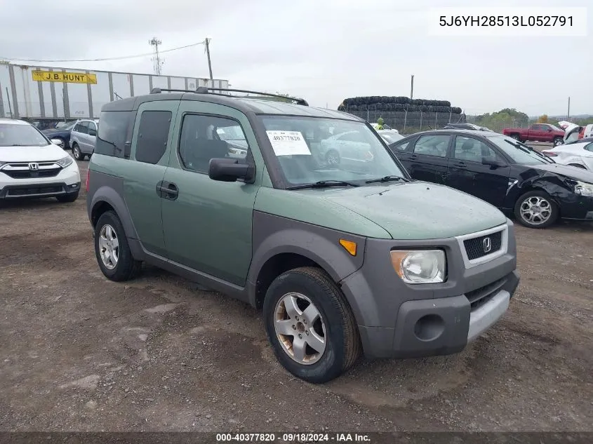 5J6YH28513L052791 2003 Honda Element Ex