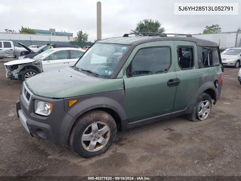 5J6YH28513L052791 2003 Honda Element Ex