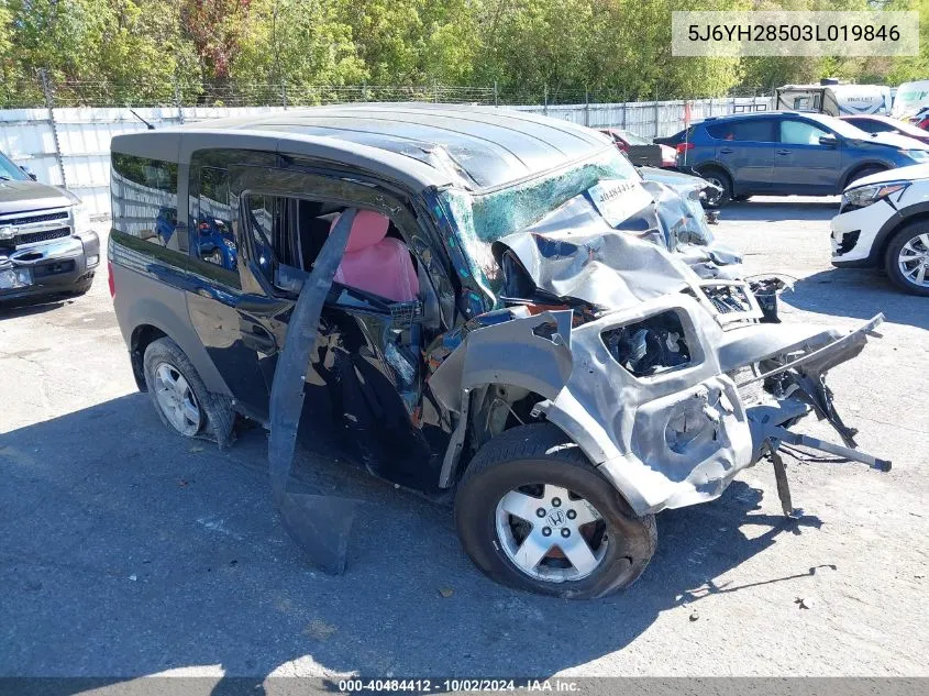 5J6YH28503L019846 2003 Honda Element Ex