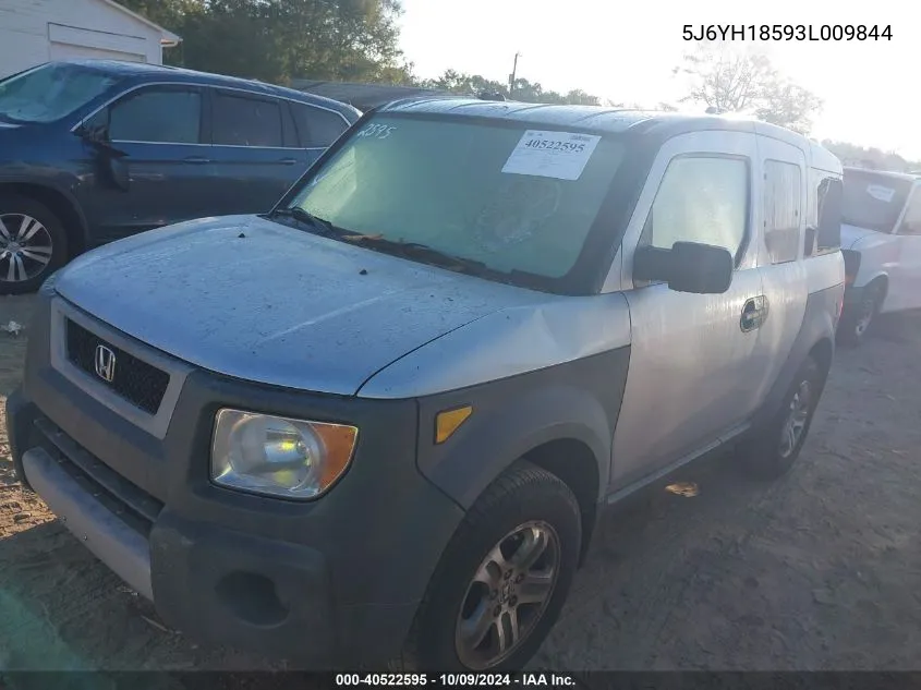 2003 Honda Element Ex VIN: 5J6YH18593L009844 Lot: 40522595