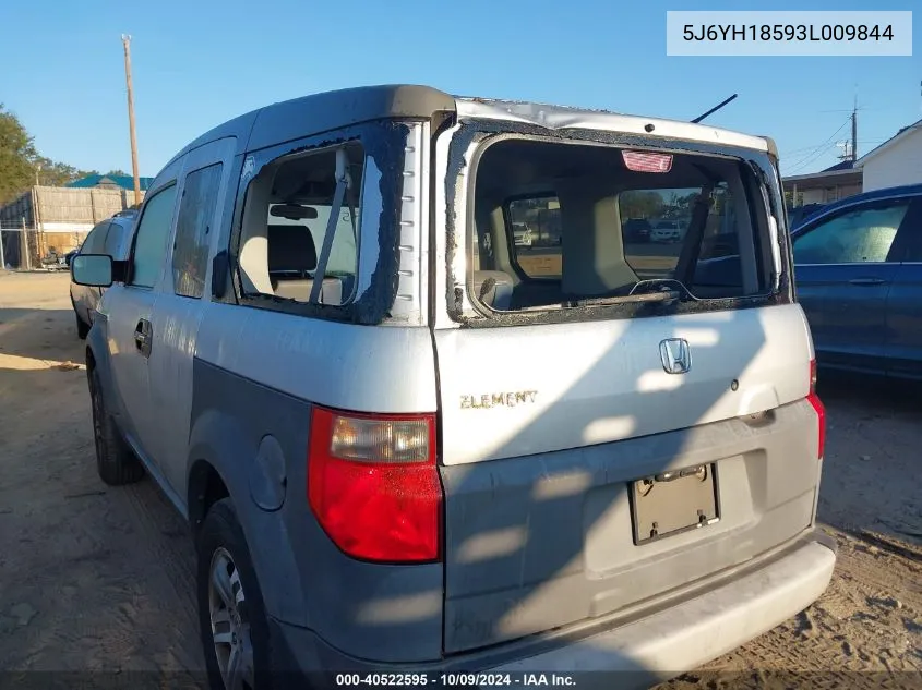 2003 Honda Element Ex VIN: 5J6YH18593L009844 Lot: 40522595