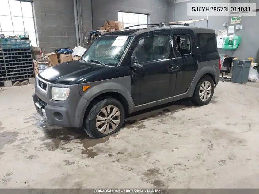 2003 Honda Element Ex VIN: 5J6YH28573L014031 Lot: 40543042