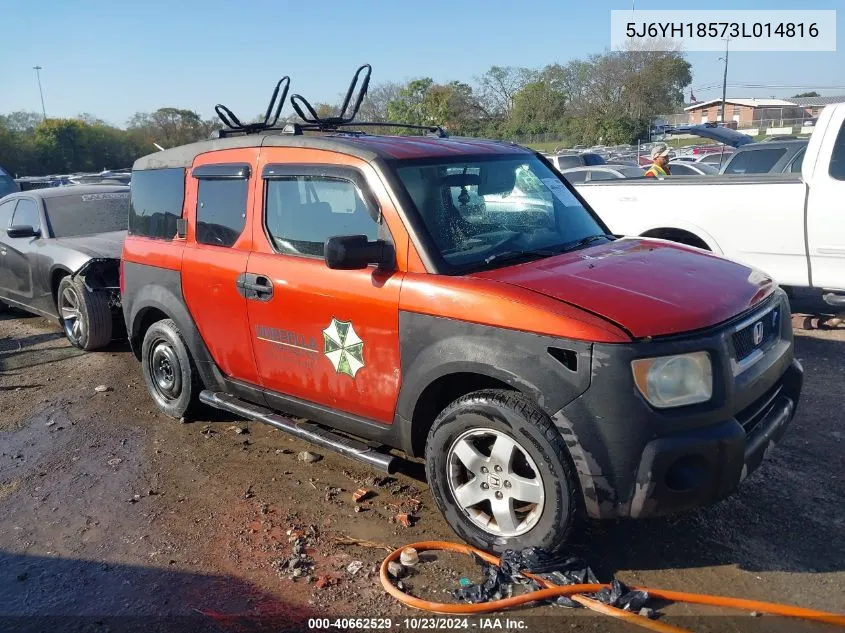 2003 Honda Element Ex VIN: 5J6YH18573L014816 Lot: 40662529