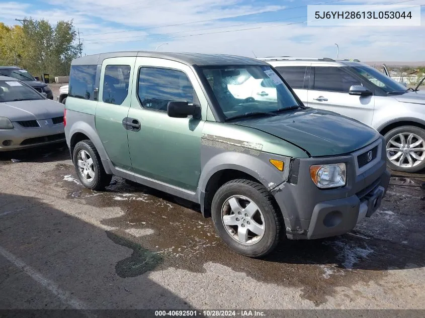 2003 Honda Element Ex VIN: 5J6YH28613L053044 Lot: 40692501