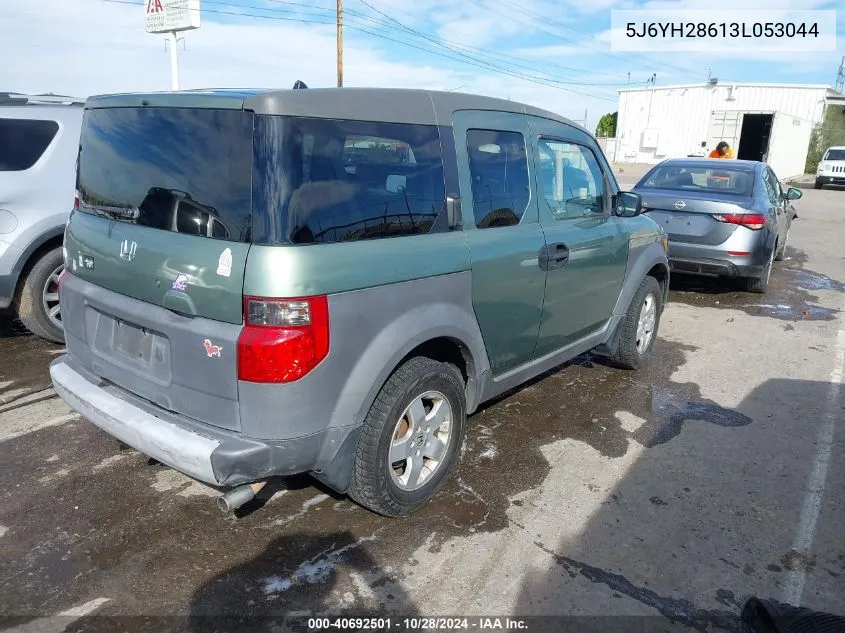 2003 Honda Element Ex VIN: 5J6YH28613L053044 Lot: 40692501