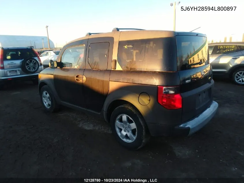 5J6YH28594L800897 2004 Honda Element