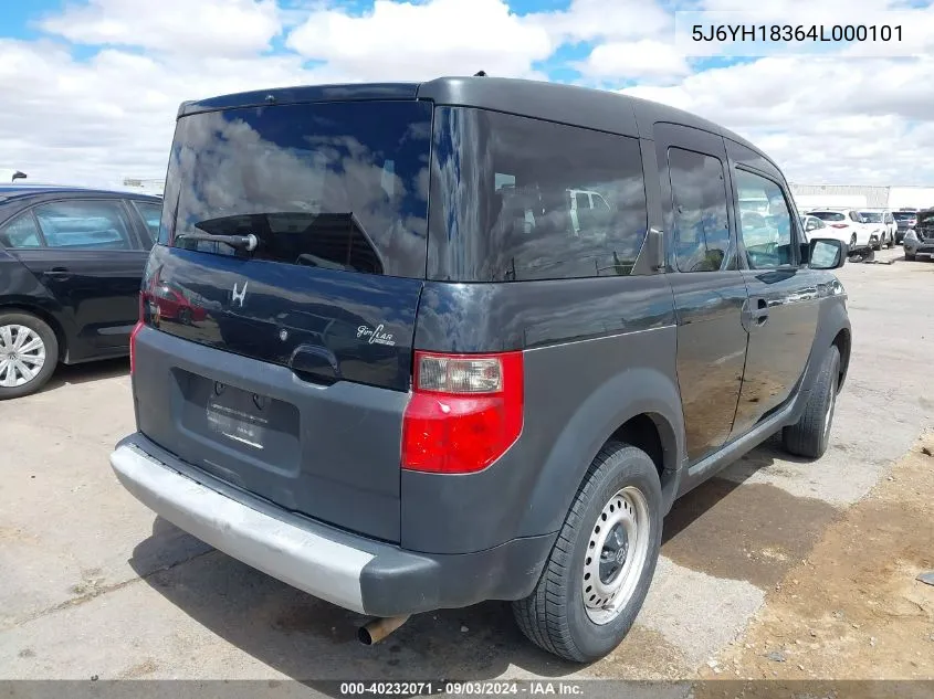 5J6YH18364L000101 2004 Honda Element Lx