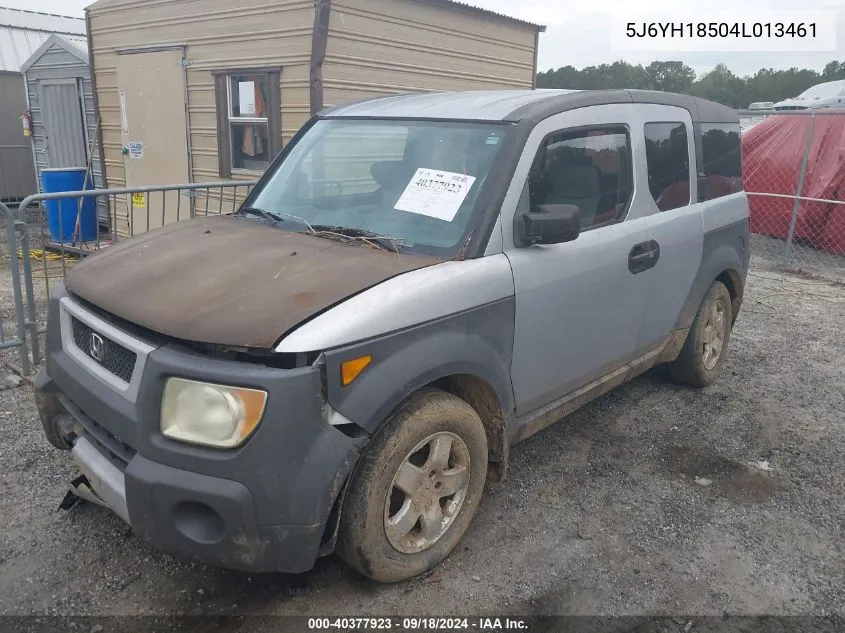 2004 Honda Element Ex VIN: 5J6YH18504L013461 Lot: 40377923