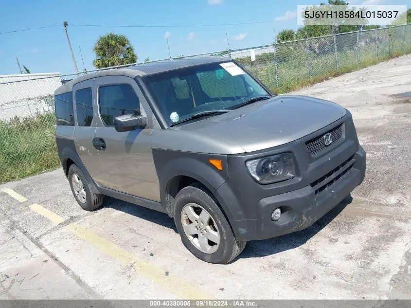 2004 Honda Element Ex VIN: 5J6YH18584L015037 Lot: 40380005