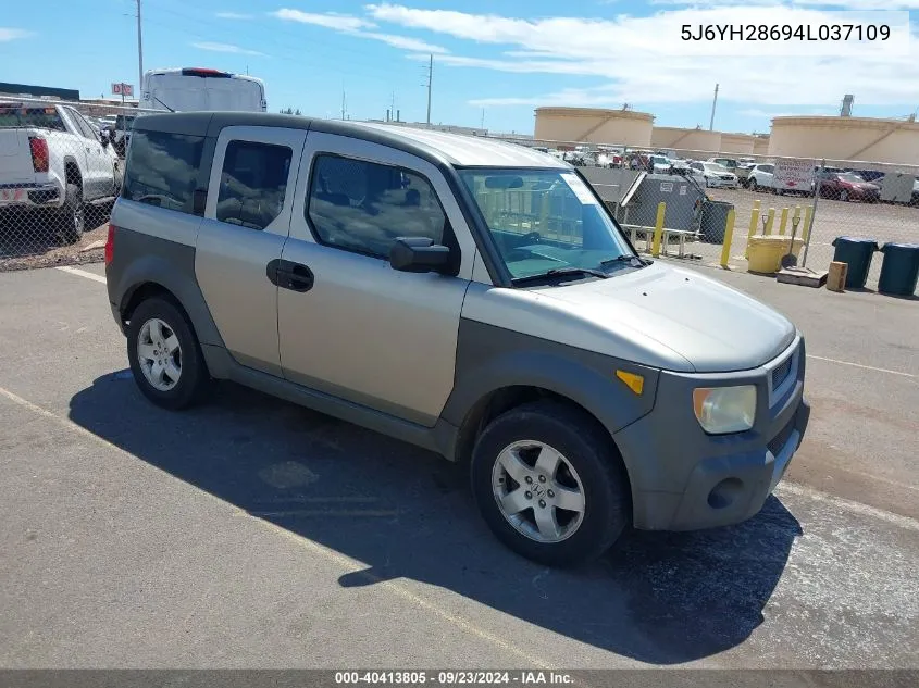 2004 Honda Element Ex VIN: 5J6YH28694L037109 Lot: 40413805