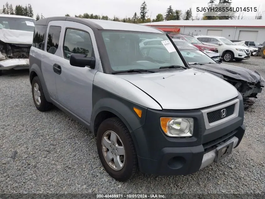 2004 Honda Element Ex VIN: 5J6YH28554L014515 Lot: 40459971