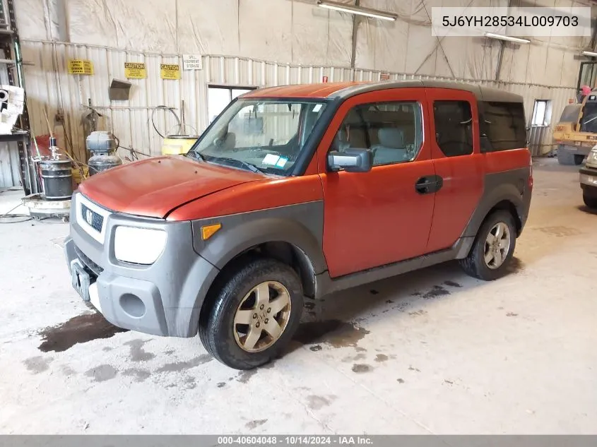 2004 Honda Element Ex VIN: 5J6YH28534L009703 Lot: 40604048