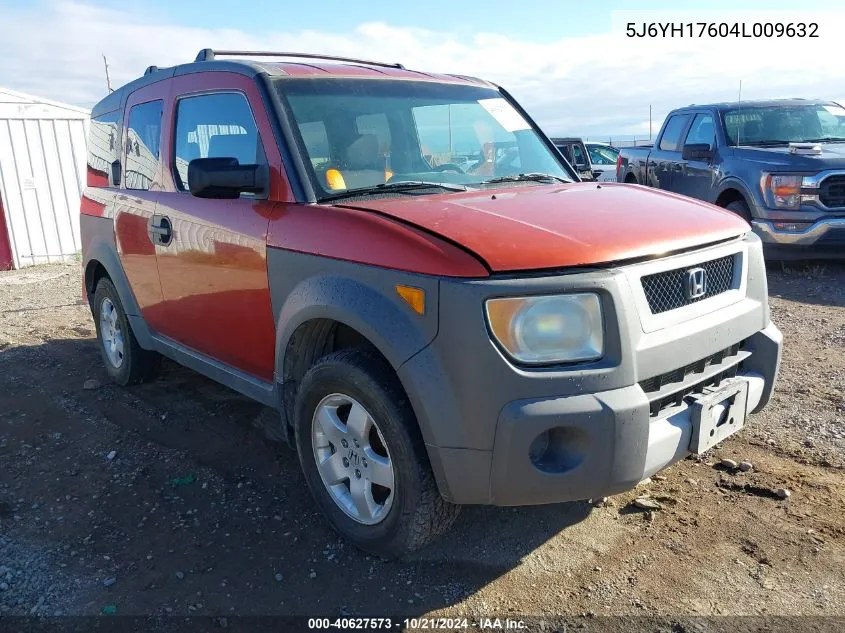 2004 Honda Element Ex VIN: 5J6YH17604L009632 Lot: 40627573