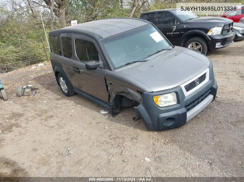 2005 Honda Element Ex VIN: 5J6YH18695L013338 Lot: 40803899