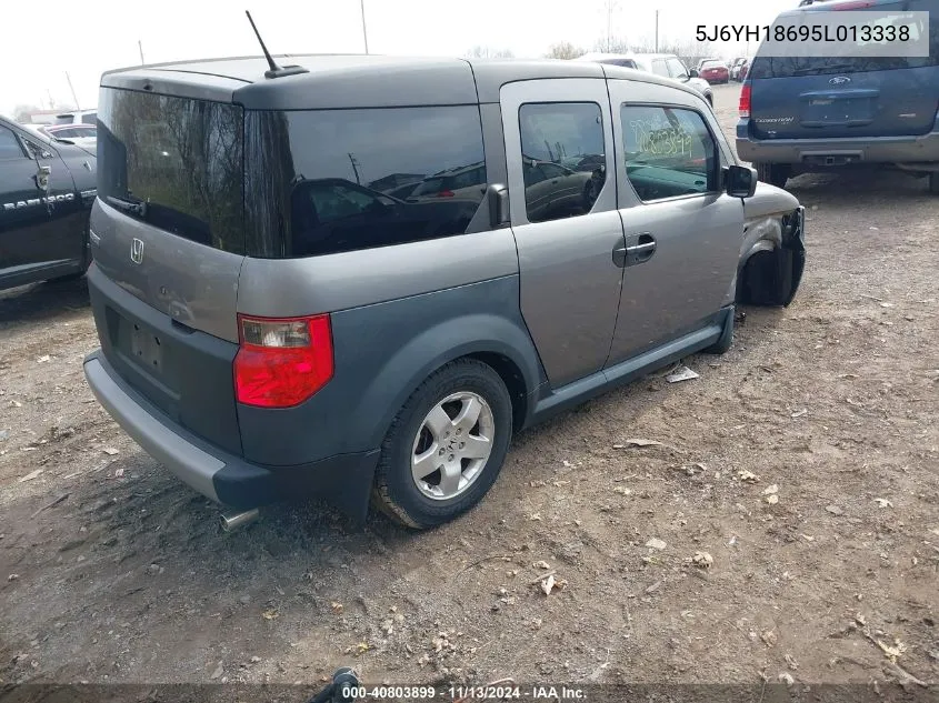 2005 Honda Element Ex VIN: 5J6YH18695L013338 Lot: 40803899