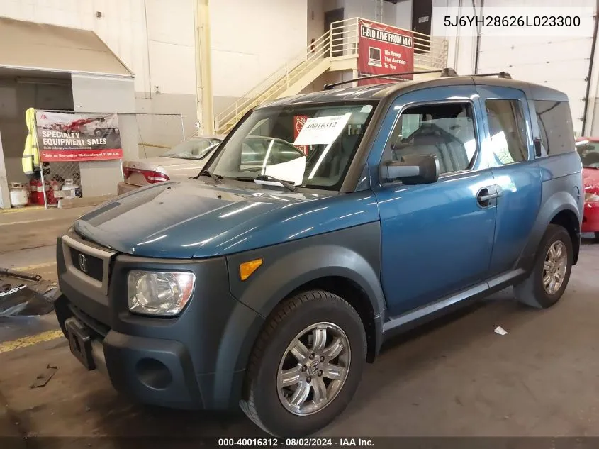 5J6YH28626L023300 2006 Honda Element Ex