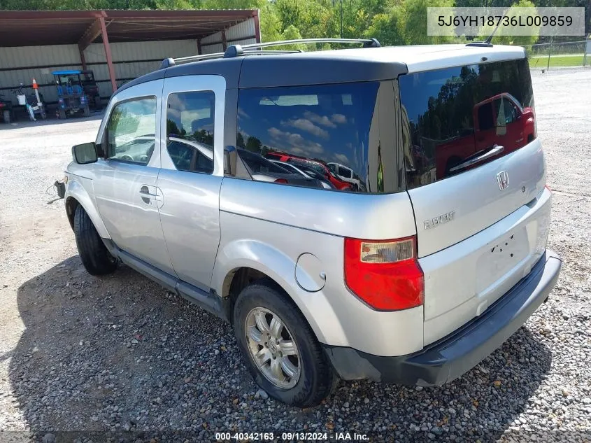 2006 Honda Element Ex-P VIN: 5J6YH18736L009859 Lot: 40342163