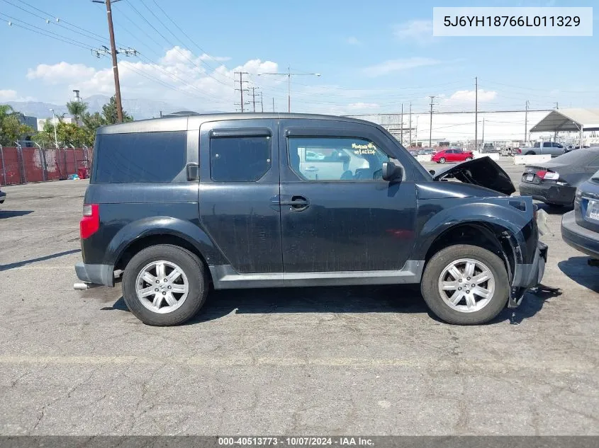 2006 Honda Element Ex-P VIN: 5J6YH18766L011329 Lot: 40513773