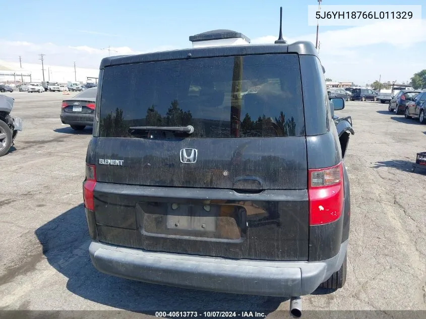 2006 Honda Element Ex-P VIN: 5J6YH18766L011329 Lot: 40513773