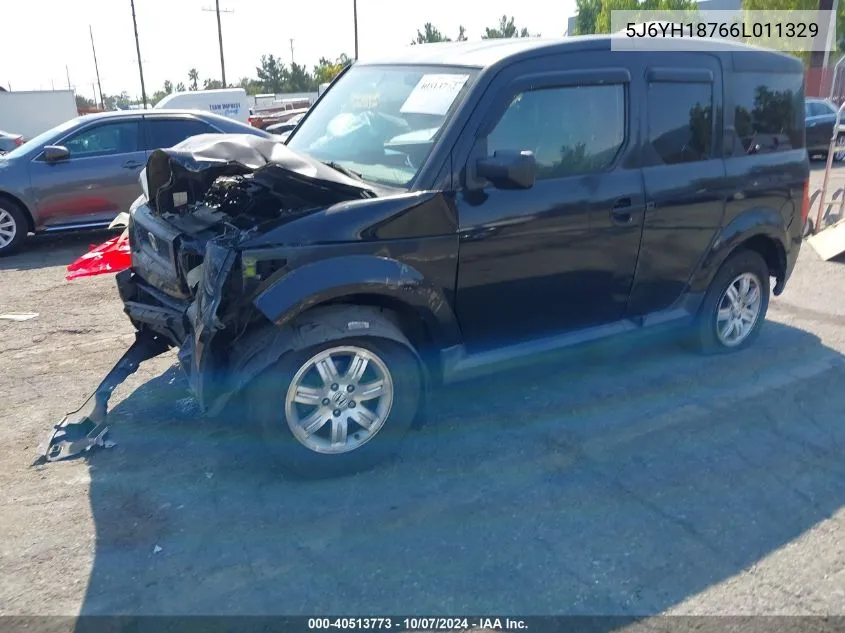 2006 Honda Element Ex-P VIN: 5J6YH18766L011329 Lot: 40513773