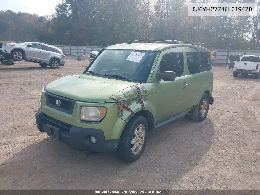 2006 Honda Element Ex-P VIN: 5J6YH27746L019470 Lot: 40724448