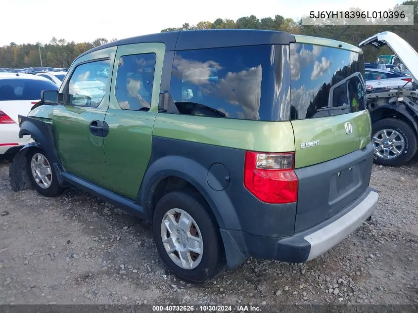 5J6YH18396L010396 2006 Honda Element Lx