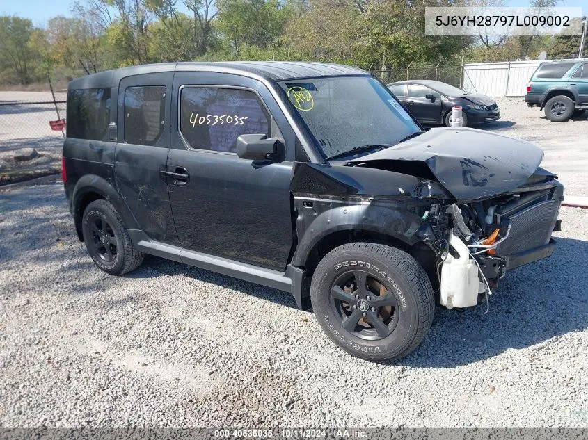 2007 Honda Element Ex VIN: 5J6YH28797L009002 Lot: 40535035